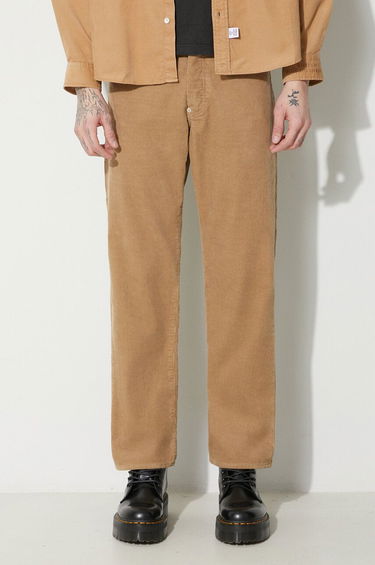 Nohavice Human Made Corduroy Work Pants Béžová | HM26PT013, 0