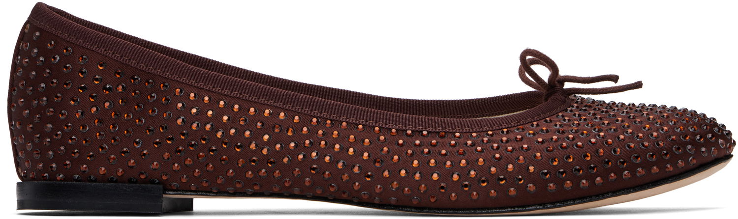 Šaty Repetto Repetto Cendrillon Ballerina Flats Hnedá | V374SATST, 0