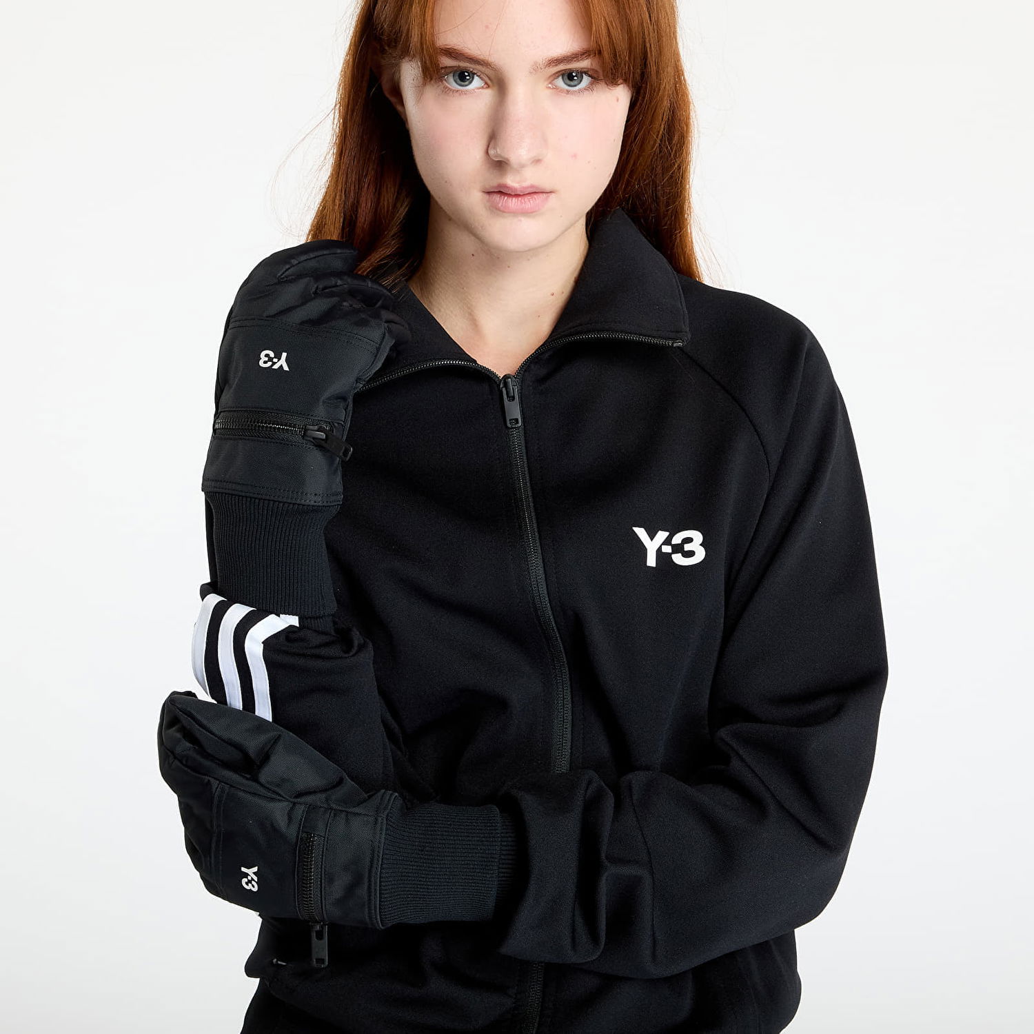 Rukavice Y-3 Nylon Gloves Black Čierna | IY9272, 1