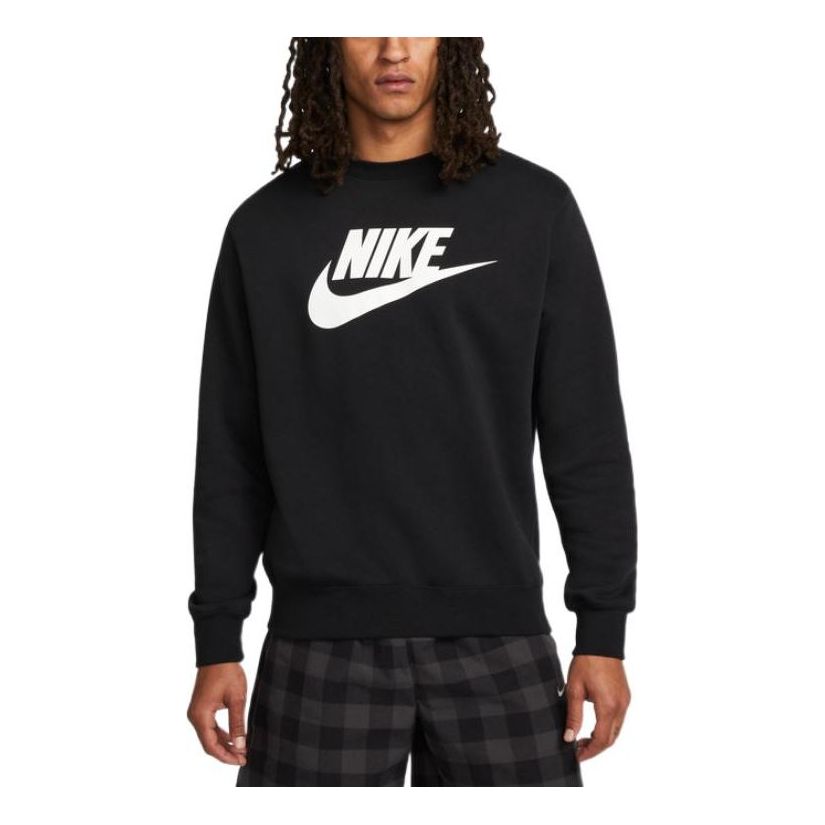 Sveter Nike Crew Neck Sweatshirt with Logo Čierna | DQ4913-010, 0