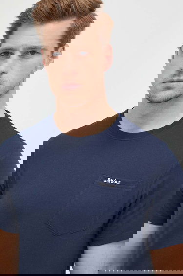 Tričko Barbour Cotton T-Shirt with Pocket Navy | MTS1114, 0