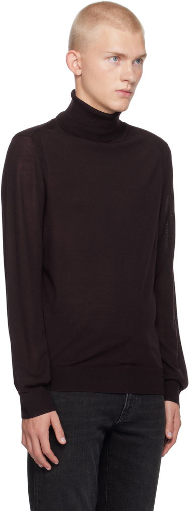 Sveter Paul Smith Paul Smith Roll Neck Turtleneck Hnedá | M1R-565X-M02093-59, 1