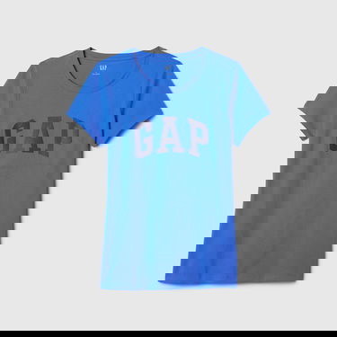 Tričko GAP T-shirt Logo Shortleeve Tee Radiant Blue XS Modrá | 541948-02, 4