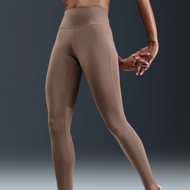 Legíny Nike Epic Fast Mid-Rise Pocket Running Leggings Béžová | CZ9240-233, 2