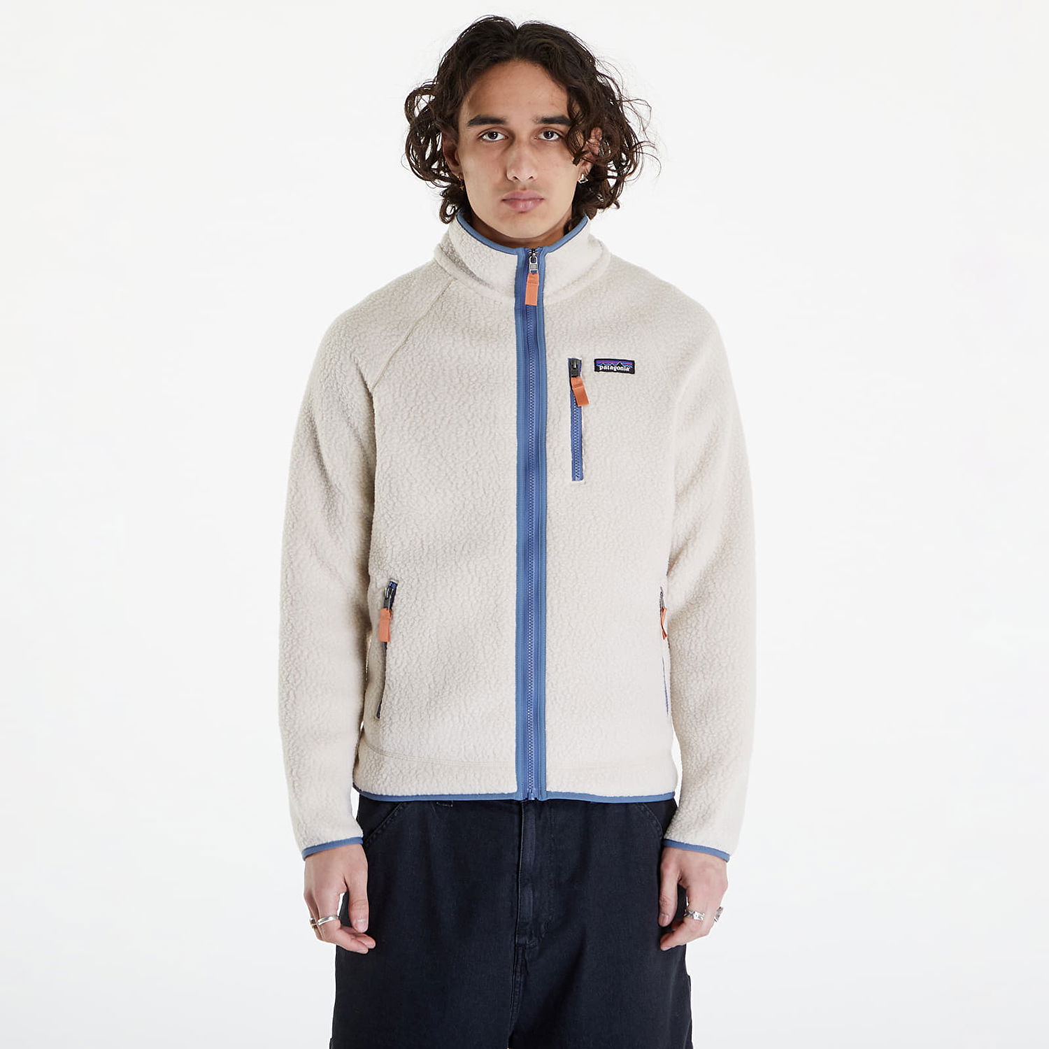 Bunda Patagonia Retro Pile Jacket Modrá | 22801 DNLU, 0
