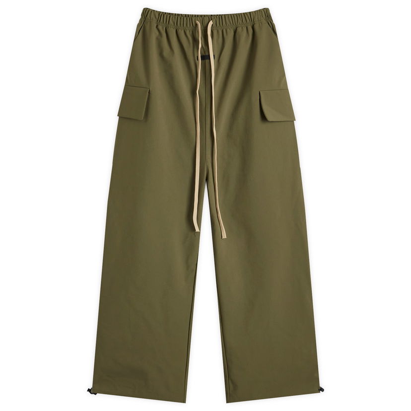 Cargo nohavice Fear of God Essentials Bonded Nylon Field Pant Zelené | 130BT245265FW-28218709