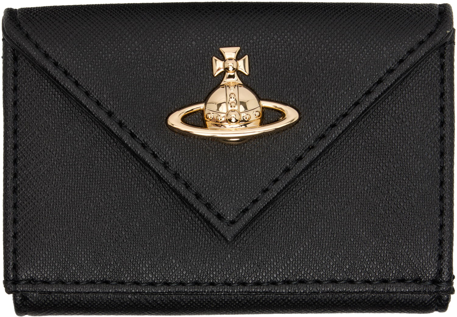 Peňaženka Vivienne Westwood Vivienne Westwood Saffiano Envelope Orb Billfold Wallet Čierna | 5115002EW-S0021-, 0