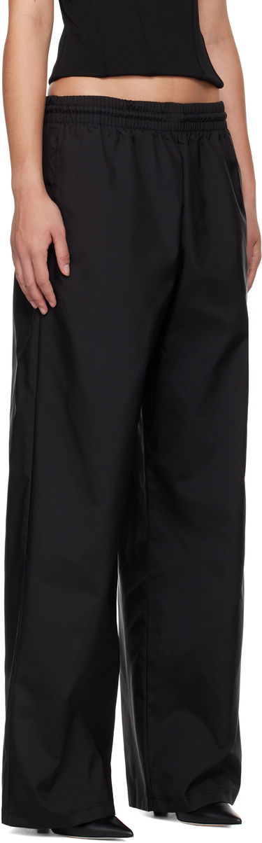 Tepláky WARDROBE.NYC WARDROBE.NYC Utility Track Trousers Čierna | W2225F24NY, 1