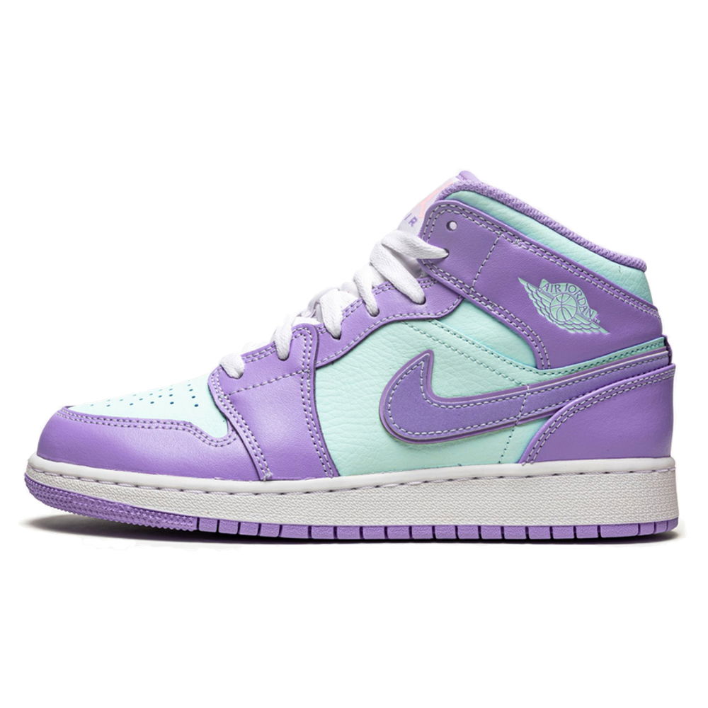 Tenisky a topánky Jordan Air Jordan 1 Mid GS "Purple Glacier Blue" Fialová | 554725-500, 0