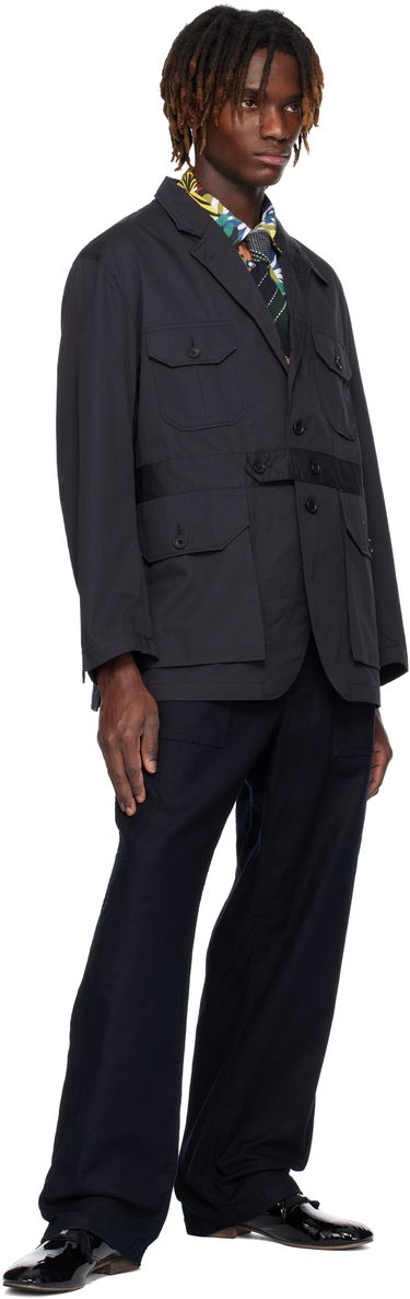 Bunda Engineered Garments Engineered Garments Folk Blazer Navy | 25S1D036, 3