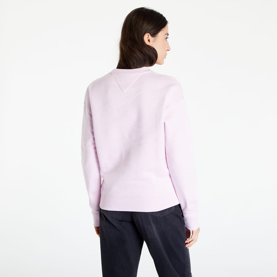 Mikina Tommy Hilfiger JEANS Tommy Center Bad Sweatshirt Ružová | DW0DW10402 TOB, 1