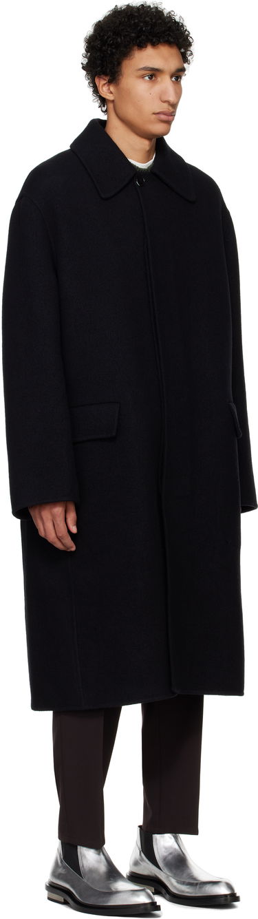 Kabáty Jil Sander Jil Sander Sport Felt Coat Čierna | J61SW0018_J40020, 1
