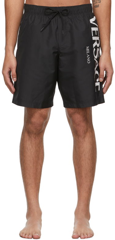 Plavky Versace Versace Logo Swim Shorts Čierna | ABU90004 A232415, 0
