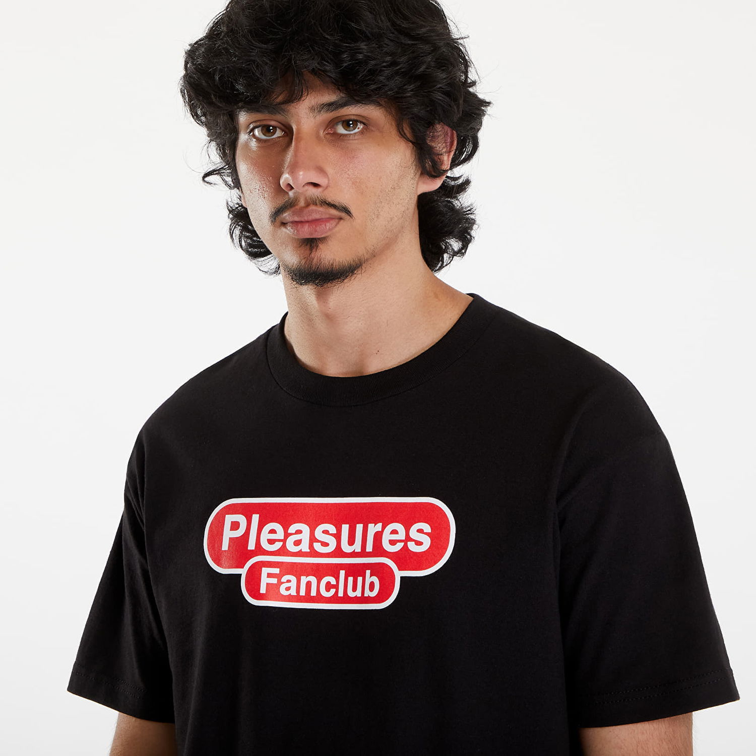 Tričko Pleasures Fanclub T-Shirt Black Čierna | P24SU046 BLACK, 1