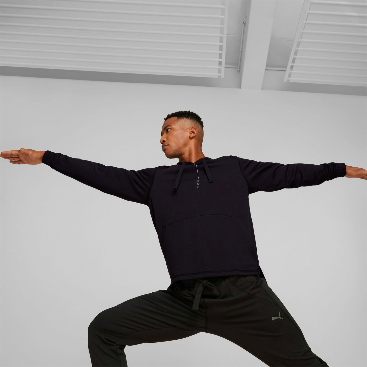 Mikina Puma Studio Plastic Free Training Hoodie Čierna | 523206_01, 1