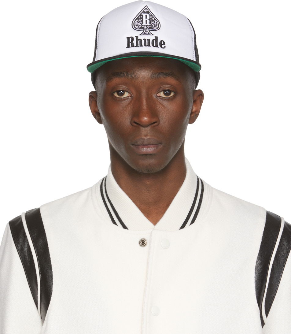 Klobúk Rhude Rhude Spade Trucker Hat Biela | RHPF22HA17360119, 0