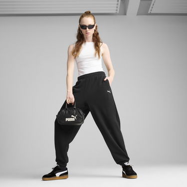 Tepláky Puma WARDROBE ESS Relaxed Fit Sweatpants Čierna | 629753_01, 2