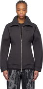 Ganni Heavy Fleece Zip-Up Jacket