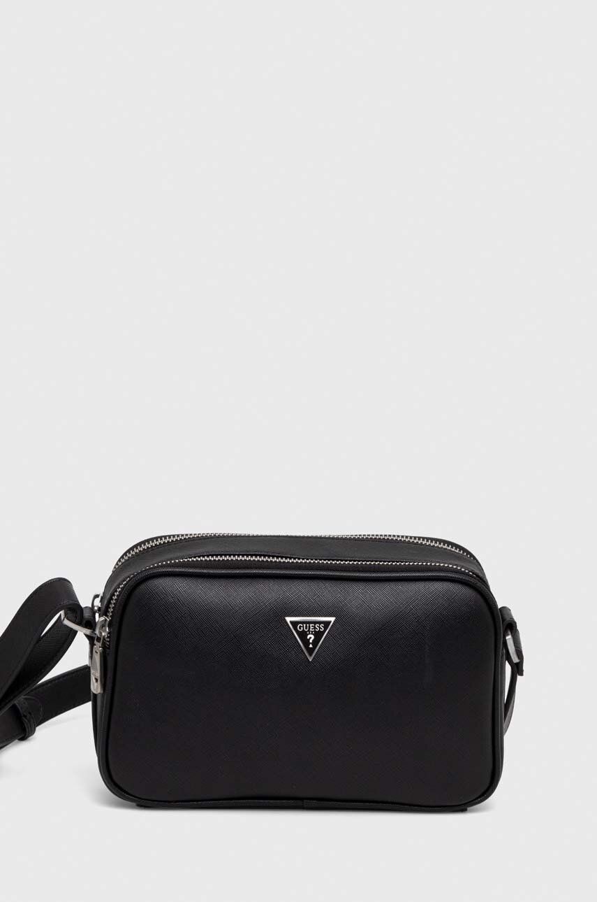 Taška cez rameno GUESS Crossbody Bag Čierna | HMECSA.P3329, 0