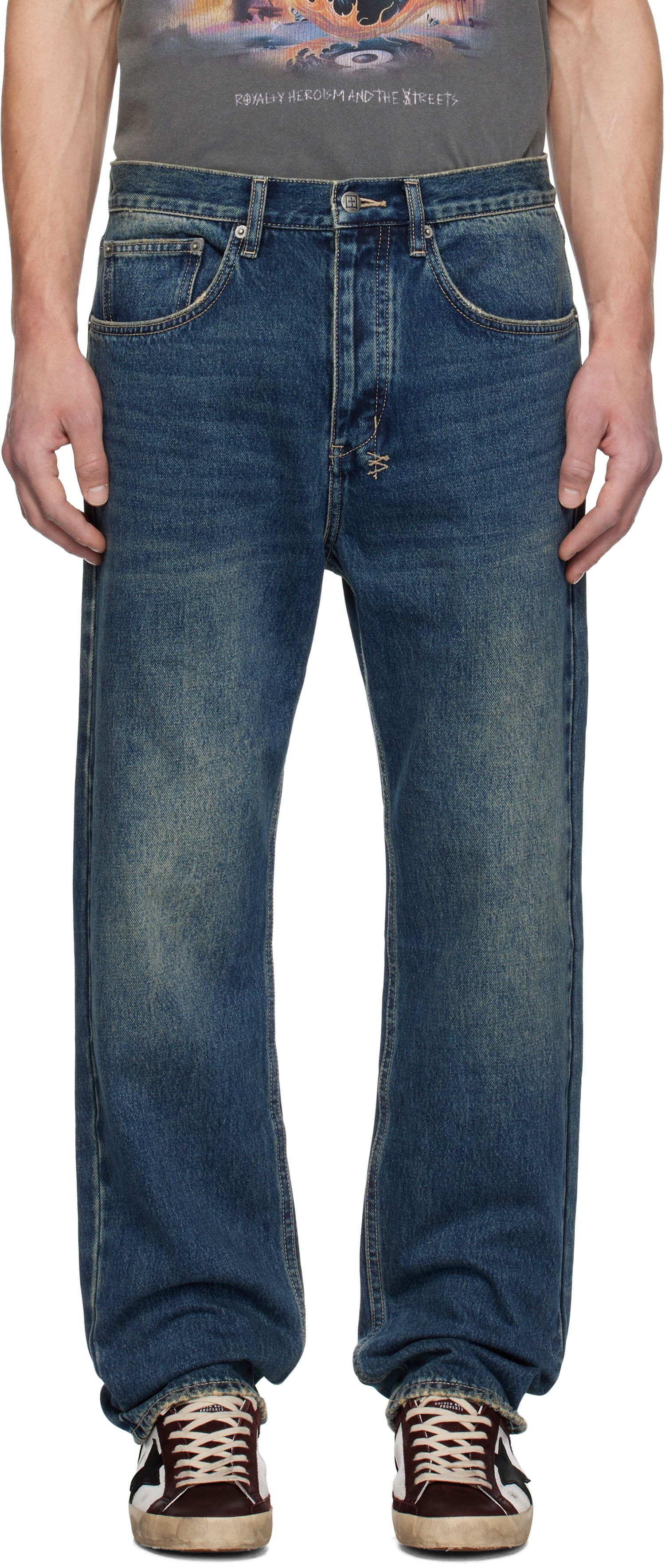 Džínsy Ksubi Ksubi Anti K Gasoline Jeans Modrá | MPS25DJ017, 0