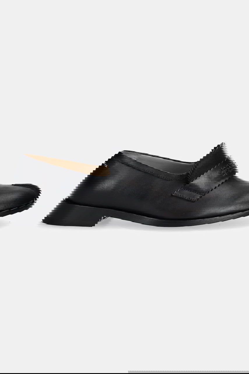 Tenisky a topánky Maison Margiela MM6 Maison Margiela Tabi Leather Loafers Čierna | S59WR0096.P5000.T8013, 0