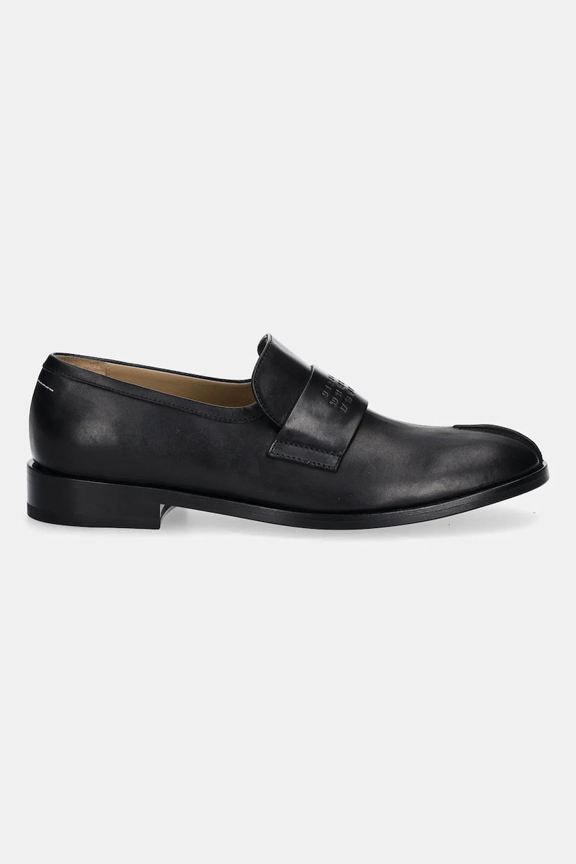 Tenisky a topánky Maison Margiela MM6 Maison Margiela Tabi Leather Loafers Čierna | S59WR0096.P5000.T8013