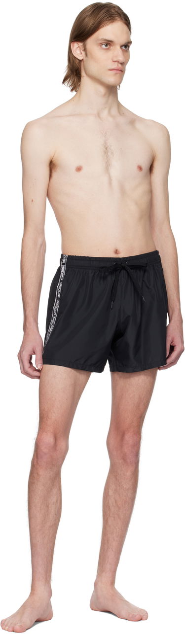 Plavky Moschino Moschino Logo Band Swim Shorts Čierna | 251V34243 251V39301 0555, 3