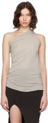 Rick Owens Athena One-Shoulder Tank Top