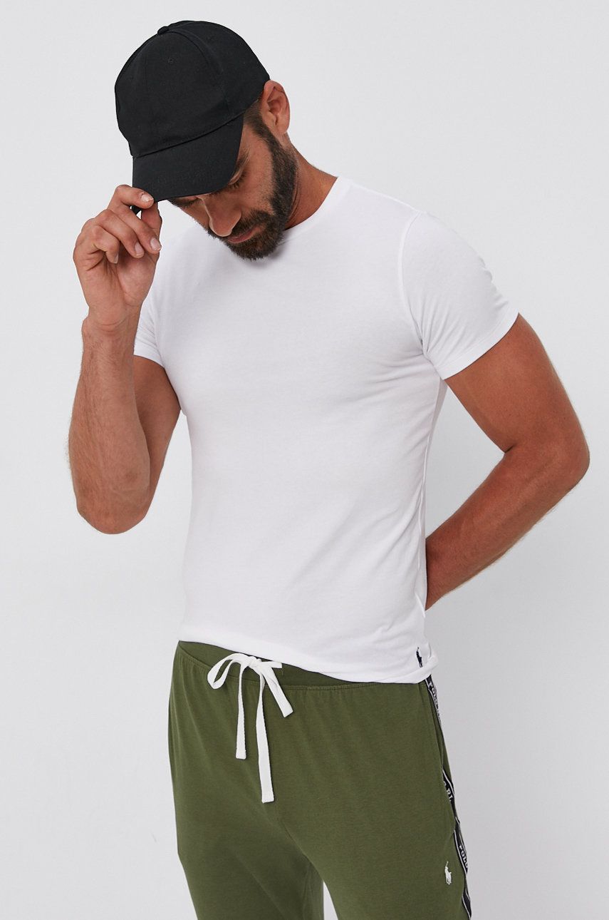 Tričko Polo by Ralph Lauren T-Shirts (2-pack) Biela | 714835960002, 0