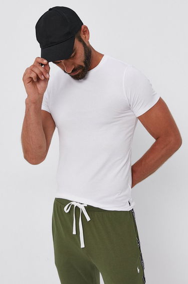 Tričko Polo by Ralph Lauren T-Shirts (2-pack) Biela | 714835960002, 0
