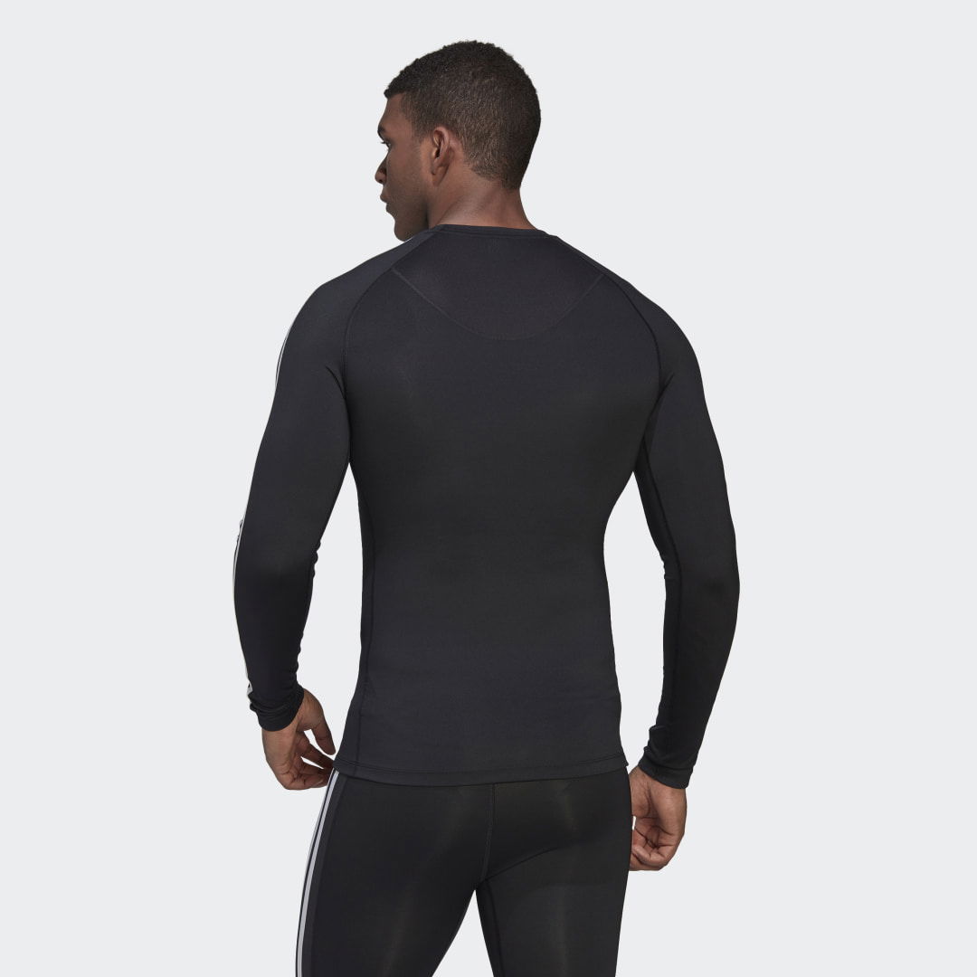 Techfit 3-Stripes Training Long Sleeve