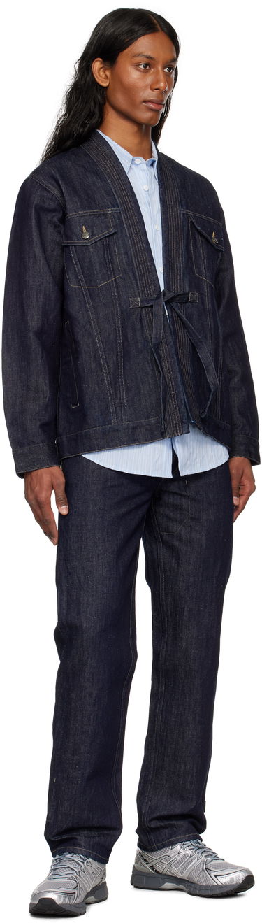 Džínsy Maharishi Maharishi 6060 Dragon Hemp Denim Jeans Modrá | 6060, 3