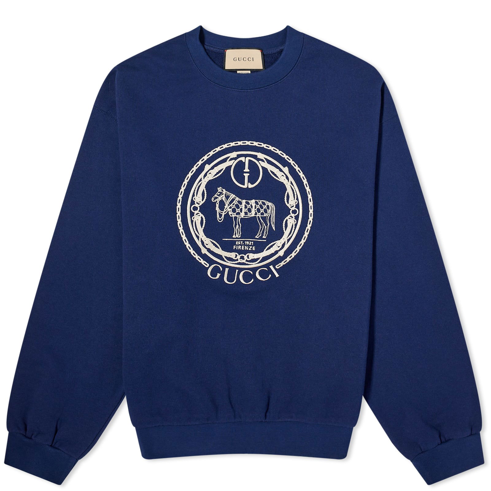 Horse Parade Logo Crew Neck Sweat