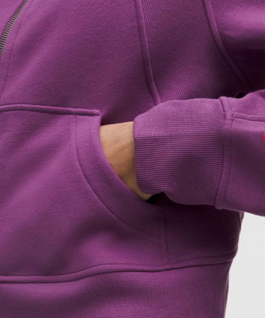 Mikina lululemon Oversized Cropped Full Zip Hoodie Fialová | prod20000051, 4