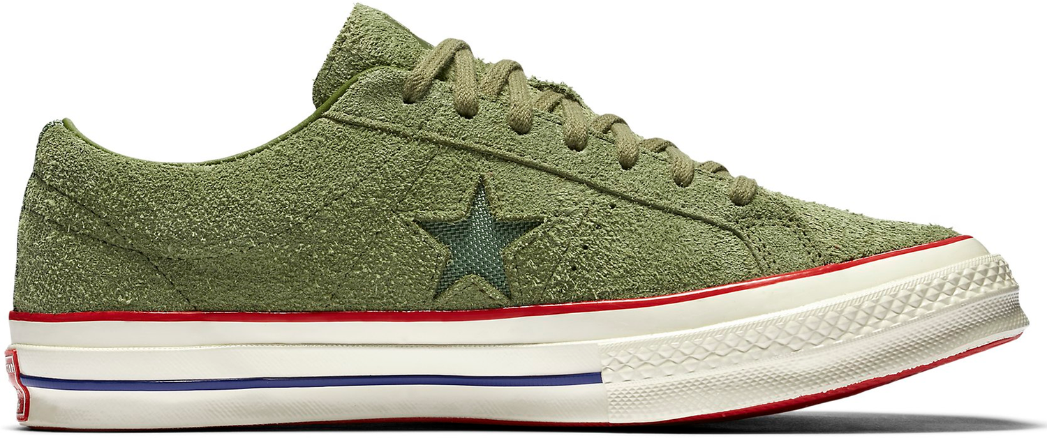 Tenisky a topánky Converse One Star Ox Undefeated Olive Zelené | 158894C, 0