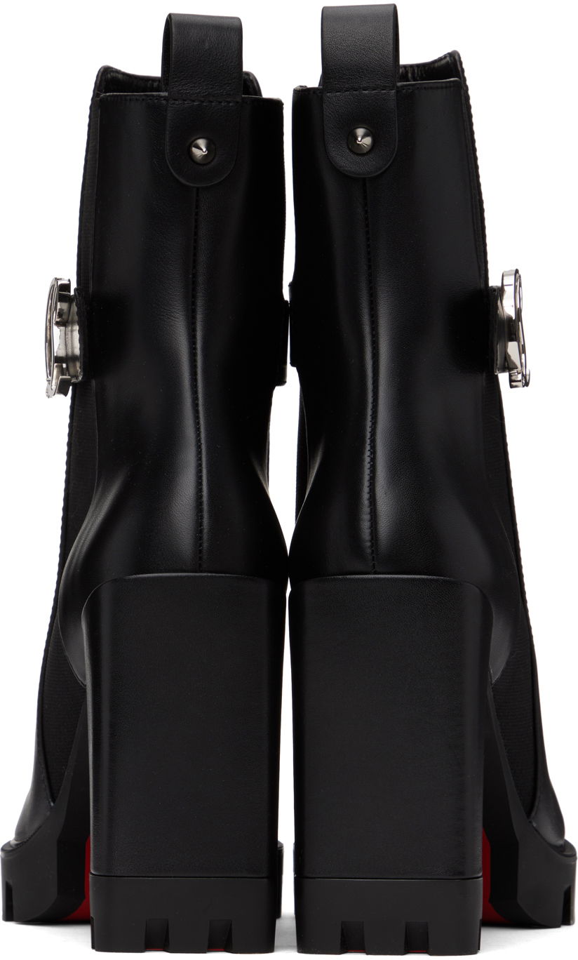 Oblečenie Christian Louboutin Louboutin CL Lug Chelsea Boots Čierna | 3230656, 1