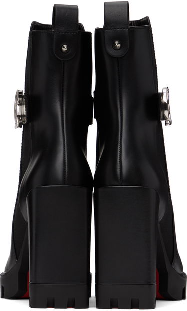 Oblečenie Christian Louboutin Louboutin CL Lug Chelsea Boots Čierna | 3230656, 1
