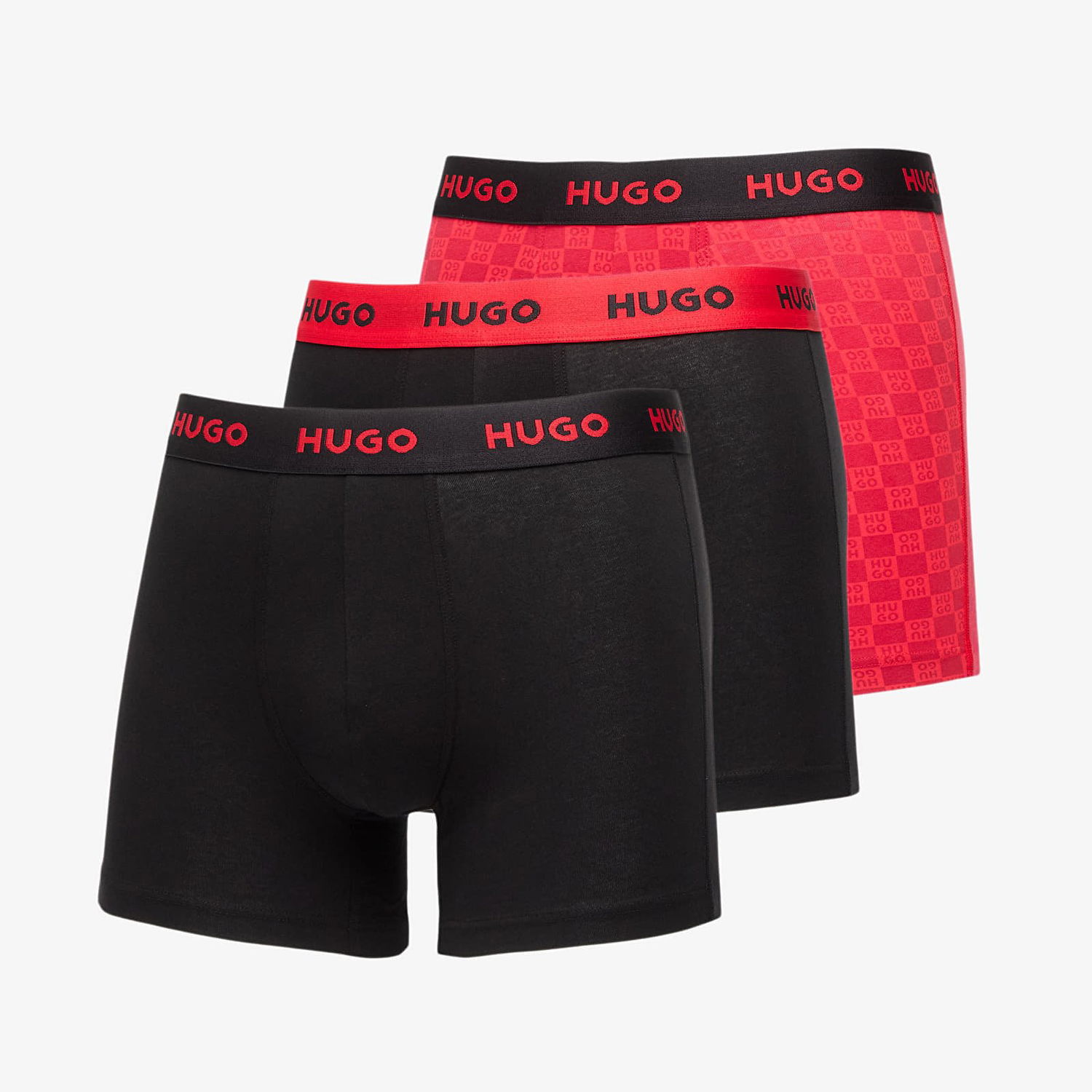 Boxerky BOSS HUGO BOSS Cotton Stretch Boxer Brief 3-Pack Rôznofarebný | 50532559-966, 0