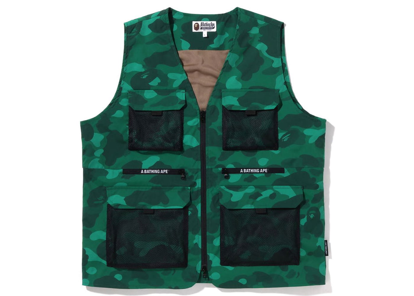 Vesta BAPE BAPE Color Camo Vest (SS22) Green Zelené | 1I30-140-016, 0