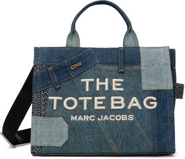Tote bag Marc Jacobs Marc Jacobs 'The Deconstructed Denim' Medium Tote Bag Modrá | 2S5HTT031H03, 0