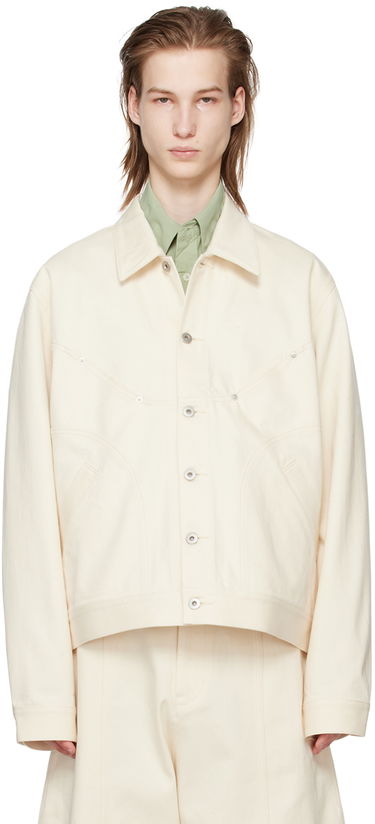 Bunda sage NATION Sage Nation Jiji Denim Jacket Béžová | S084, 0