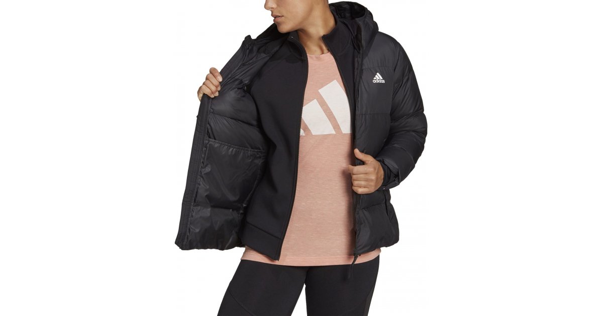Prešívaná bunda adidas Originals D11 Big Baffle Down Čierna | h14172, 1