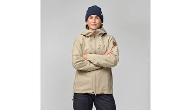 Vetrovka FJÄLLRÄVEN Keb GTX Jacket Béžová | F14500177-118, 4