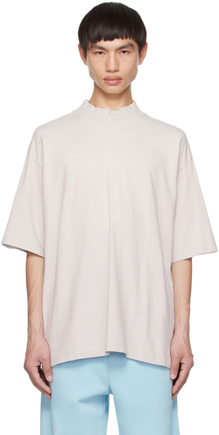 Tričko Acne Studios Embossed T-Shirt Biela | CL0193-, 0