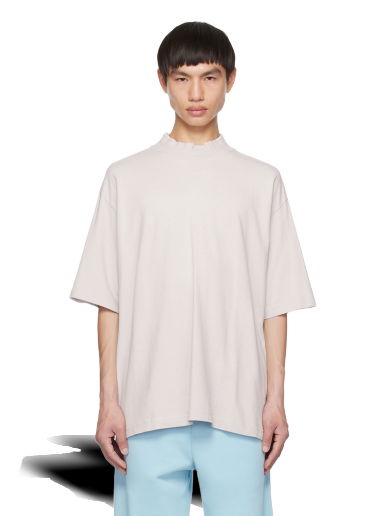 Tričko Acne Studios Embossed T-Shirt Biela | CL0193-