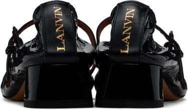 Tenisky a topánky LANVIN Heeled Mary Jane Ballerina Flats Čierna | FW-BAMB04-GLOS-H24, 1