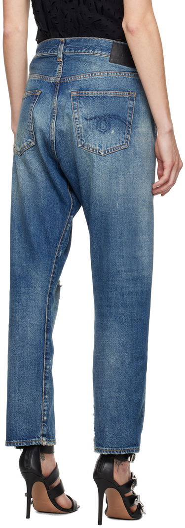 Džínsy R13 R13 Crossover Jeans Modrá | R13W2048 D216C, 2