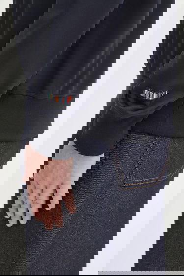 Mikina Paul Smith Paul Smith Half Zip Sweatshirt Navy | M1R.631Z.TP4724, 3