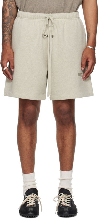 Šortky Fear of God Fear of God ESSENTIALS Fleece Soccer Shorts Béžová | 160SP252002F, 0