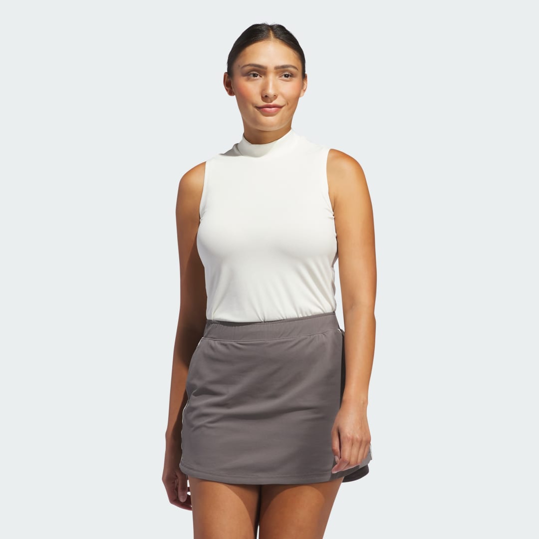 Polo tričko adidas Performance Ultimate365 Sleeveless Mock Neck Biela | IP4248, 1